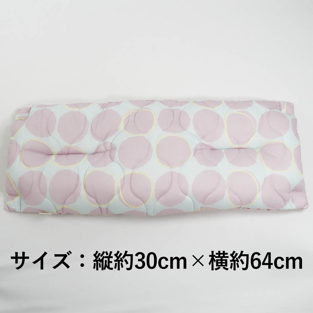 【500円OFF】DOME3ラージ用クッションセット 夏用ぷくぷく あごのせクッション＋夏用キャリークッションベッド Mサイズ 接触冷感 マーベラスクール Abuku ピンクパープル