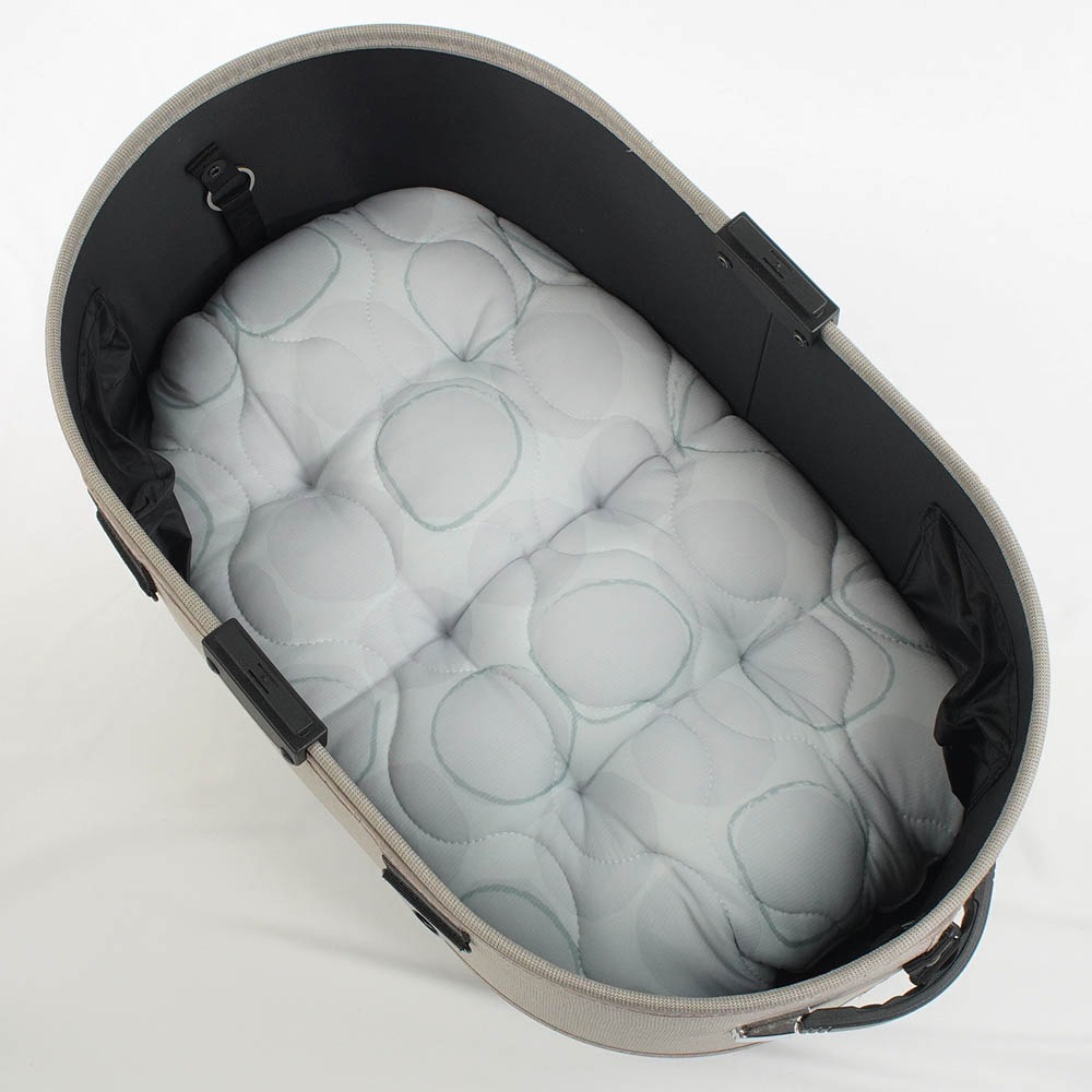 【500円OFF】DOME3レギュラー用クッションセット 夏用ぷくぷく あごのせクッション＋夏用縁無しクッションベッド Mサイズ 接触冷感 マーベラスクール Abuku グレー