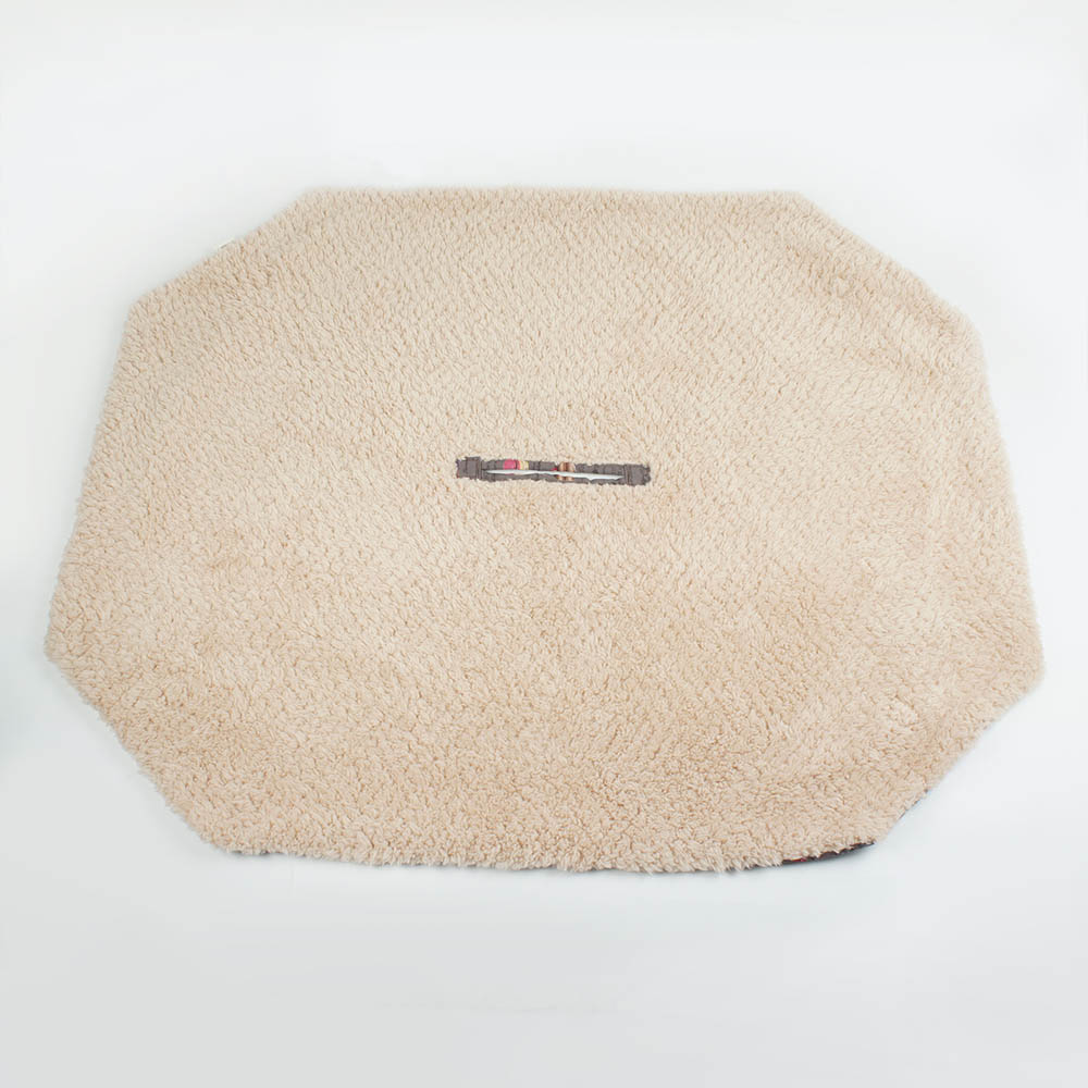 あったか３WAY キャリーカバーブランケット マカロンチョコ ＜マルチ幅＞ Sサイズ（トグルボタン付き）