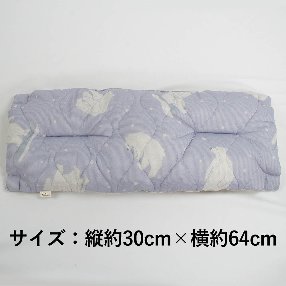 【500円OFF】DOME3レギュラー用クッションセット 夏用ぷくぷく あごのせクッション＋夏用キャリークッションベッド Sサイズ 接触冷感 マーベラスクール シロクマグレー