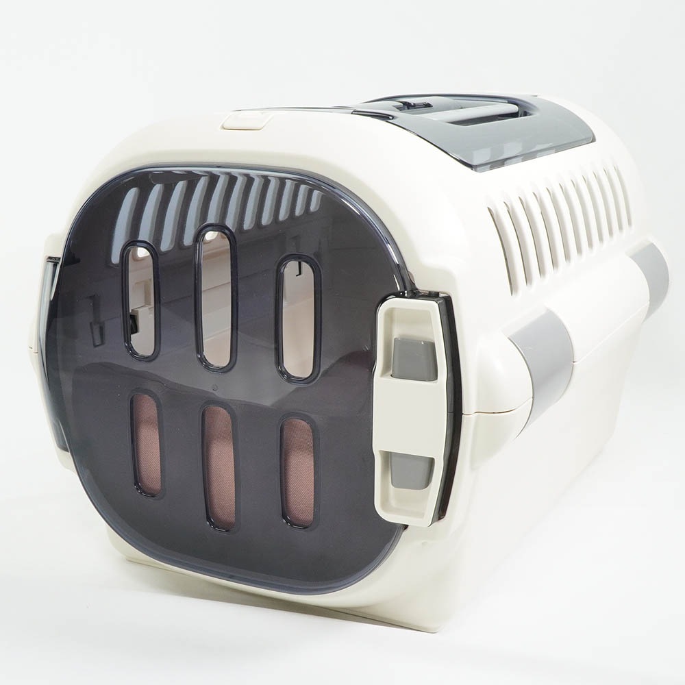 あごのせ縁無しクッション/クレートクッション 丈夫な9.5号帆布 くすんだピンク Sサイズ