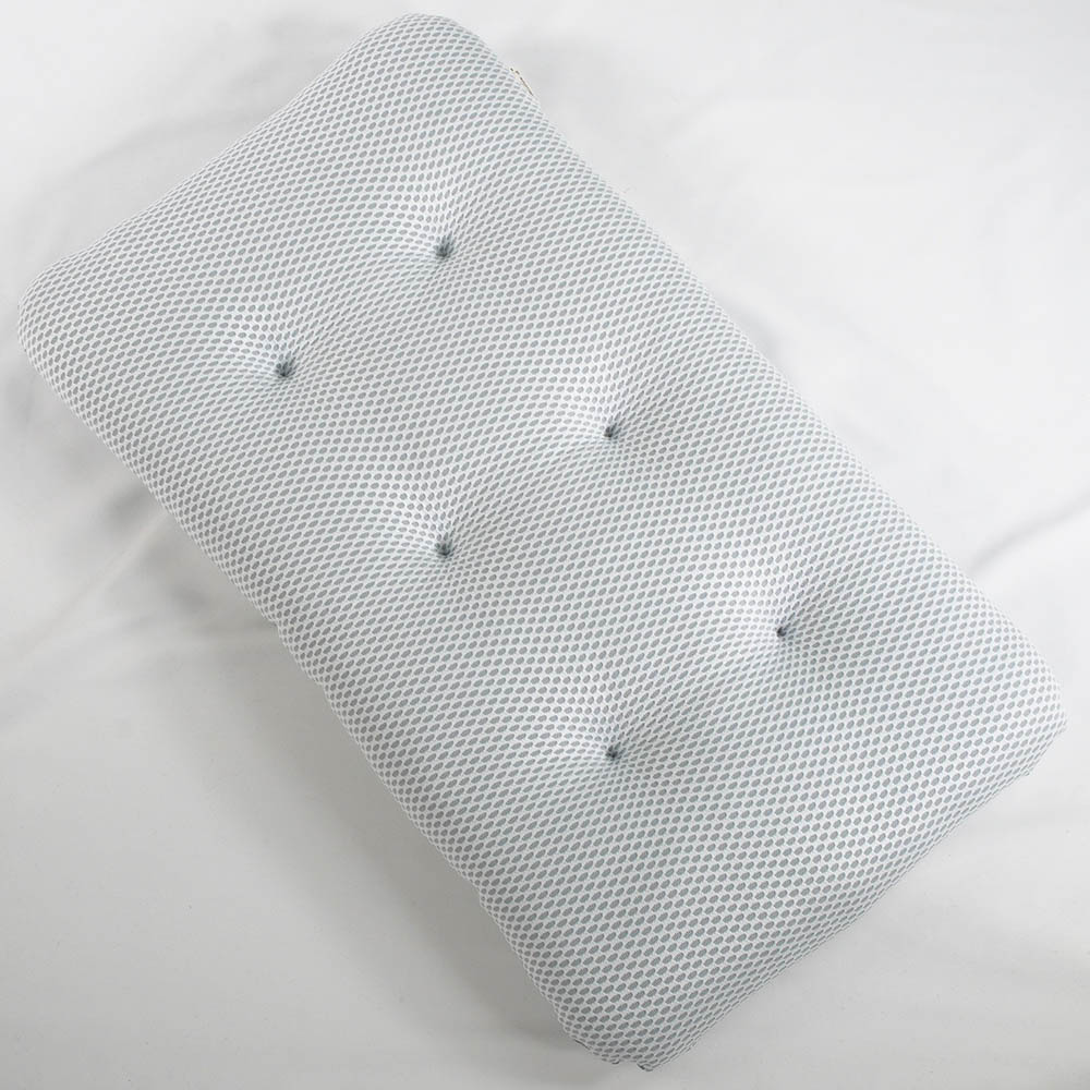 【500円OFF】DOME3レギュラー用クッションセット 夏用ぷくぷく あごのせクッション＋夏用縁無しクッションベッド Mサイズ 東洋紡iCOLD 接触冷感 ヒッコリーデニムサックス