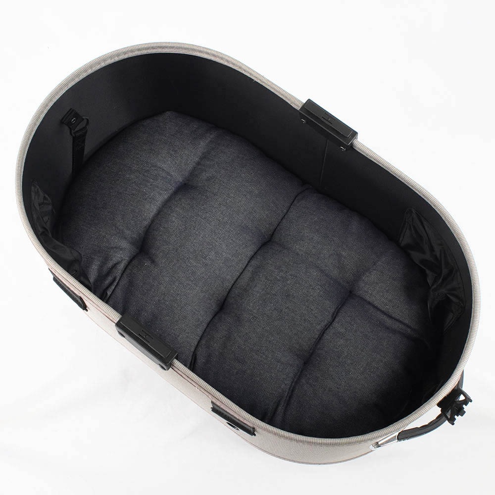 【500円OFF】DOME3レギュラー用クッションセット 夏用ぷくぷく あごのせクッション＋夏用縁無しクッションベッド Mサイズ 東洋紡iCOLD 接触冷感 10オンスデニムネイビー