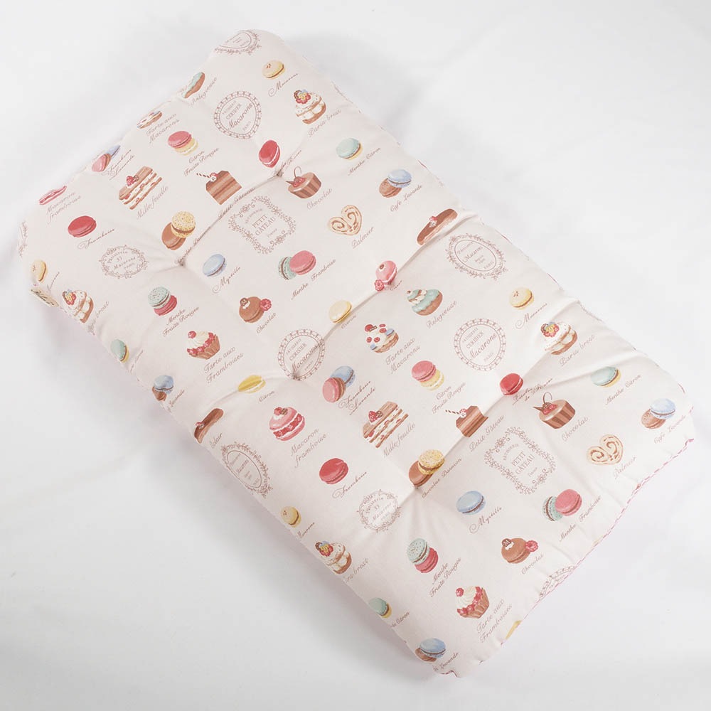 【500円OFF】DOME3レギュラー用クッションセット 夏用ぷくぷく あごのせクッション＋夏用縁無しクッションベッド Mサイズ 東洋紡iCOLD 接触冷感 マカロンピンク