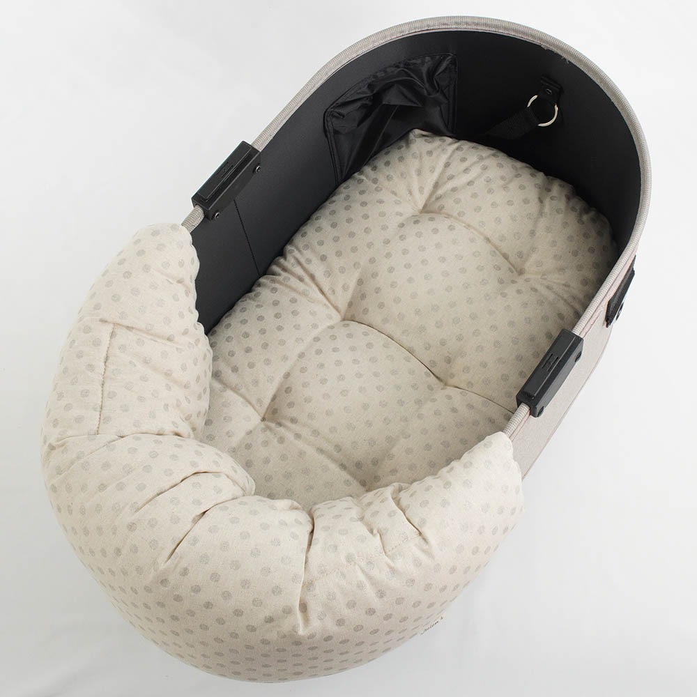 【500円OFF】DOME3レギュラー用クッションセット 夏用ぷくぷく あごのせクッション＋夏用縁無しクッションベッド Mサイズ 接触冷感 マーベラスクール シロクマグレー