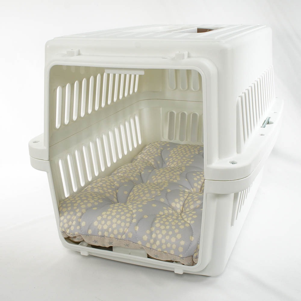 夏用縁無しクッションベッド 接触冷感 マーベラスクール Ginga グレー Mサイズ