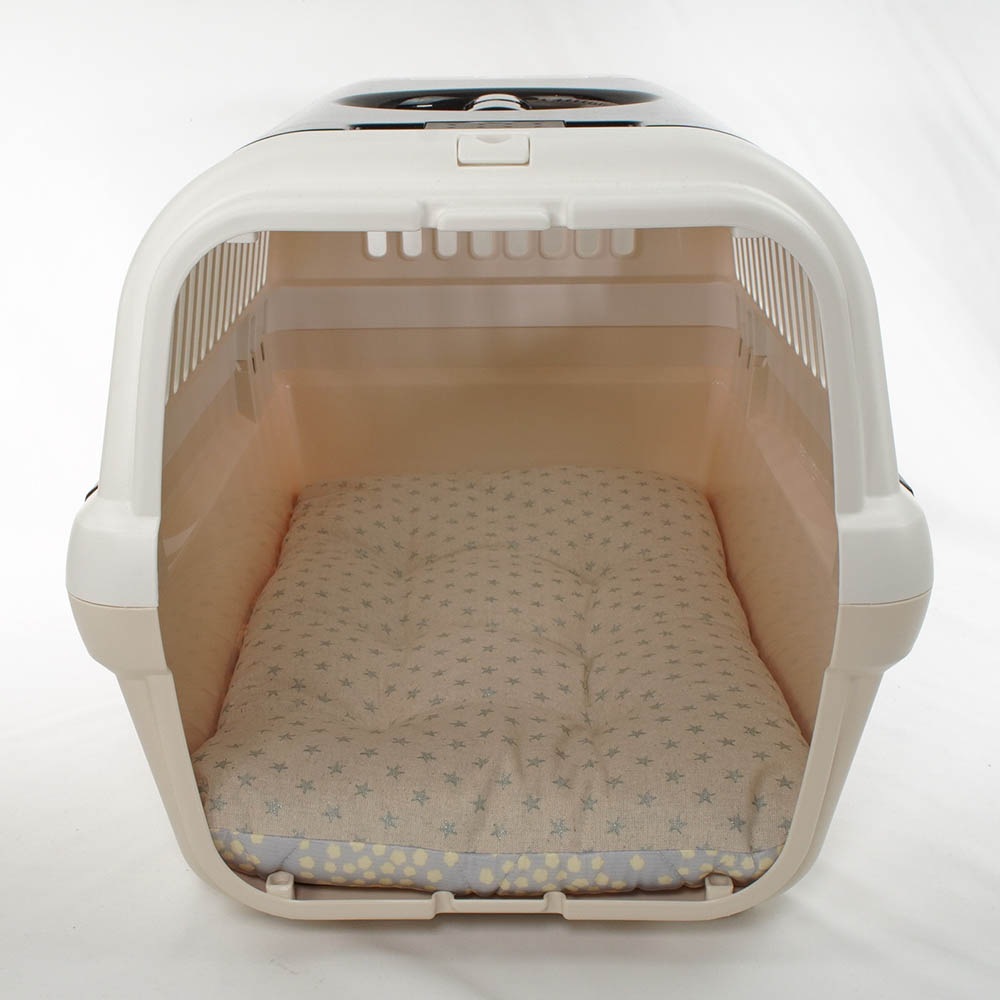 夏用縁無しクッションベッド 接触冷感 マーベラスクール Ginga グレー Mサイズ