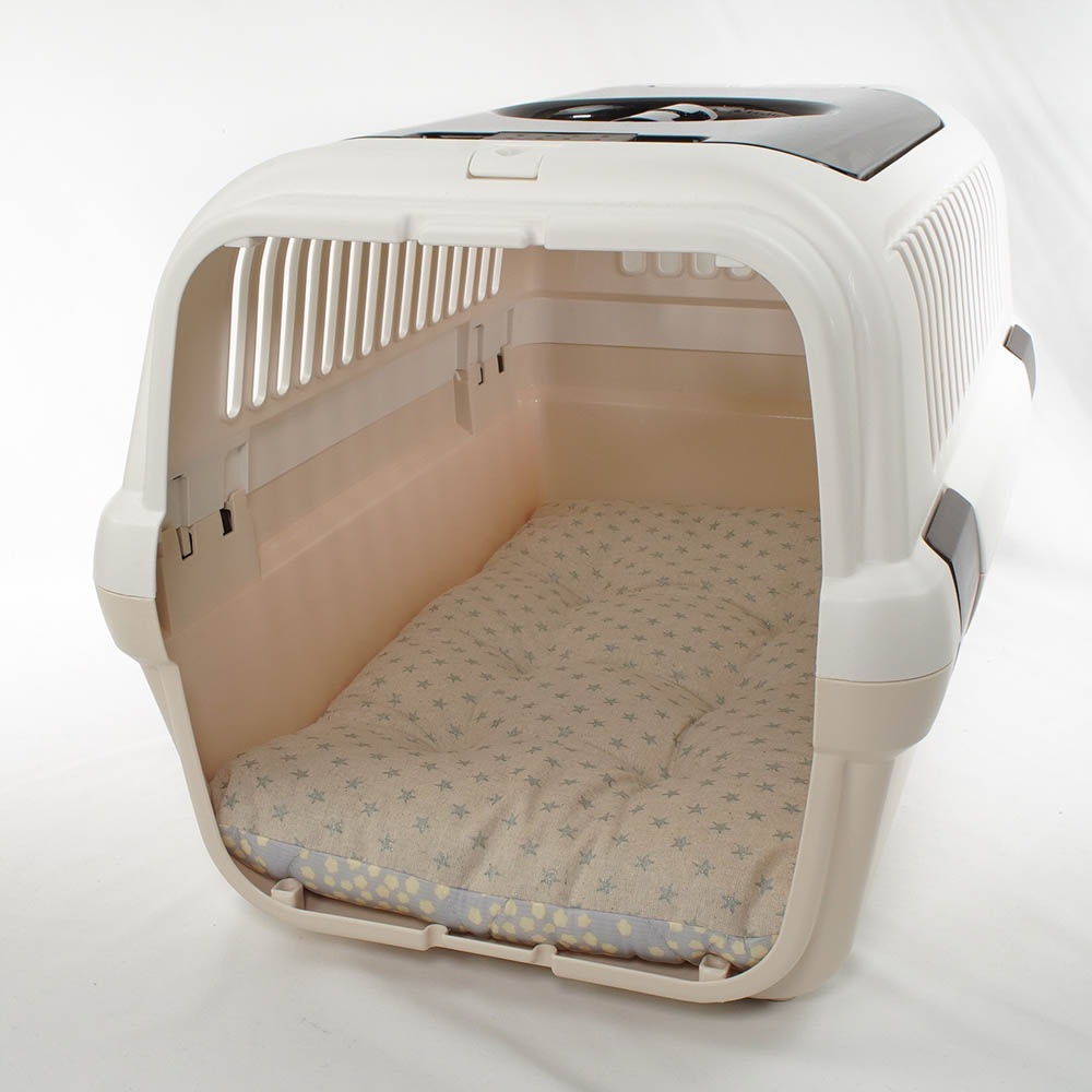 夏用縁無しクッションベッド 接触冷感 マーベラスクール Ginga グレー Mサイズ