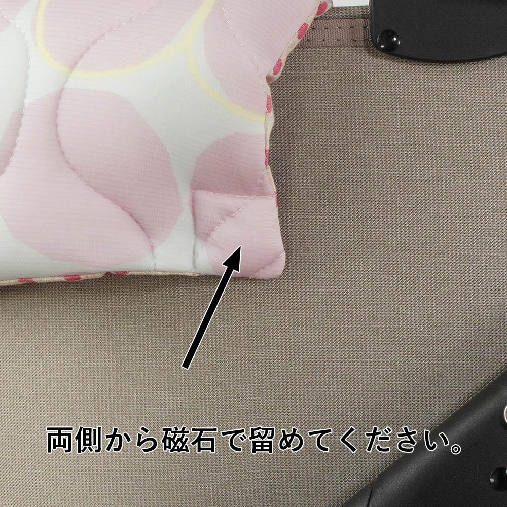 【500円OFF】DOME3レギュラー/ラージ用クッションセット 夏用ぷくぷく あごのせクッション+夏用あごのせ縁無しクッション Mサイズ 接触冷感 マーベラスクール Abuku ピンクパープル