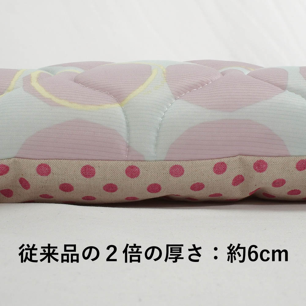 【500円OFF】DOME3レギュラー/ラージ用クッションセット 夏用ぷくぷく あごのせクッション+夏用あごのせ縁無しクッション Mサイズ 接触冷感 マーベラスクール Abuku ピンクパープル