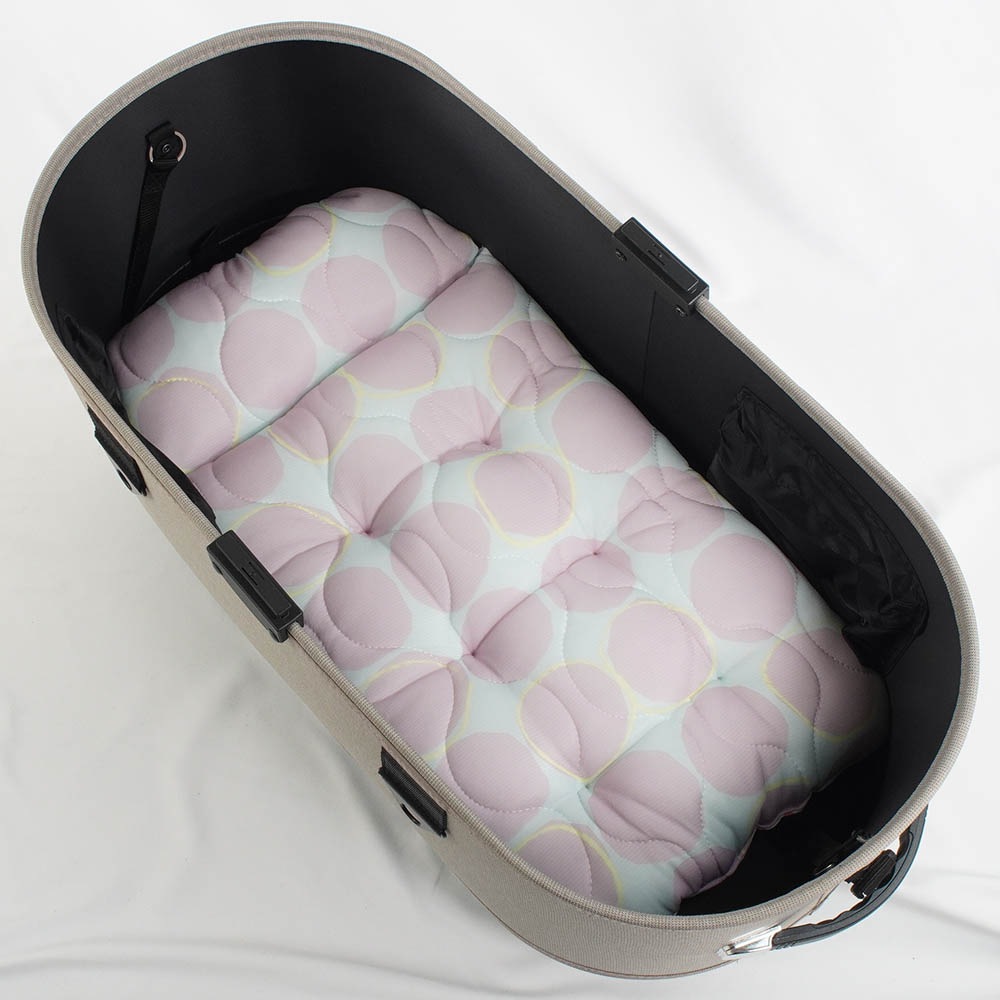 【500円OFF】DOME3レギュラー/ラージ用クッションセット 夏用ぷくぷく あごのせクッション+夏用あごのせ縁無しクッション Mサイズ 接触冷感 マーベラスクール Abuku ピンクパープル