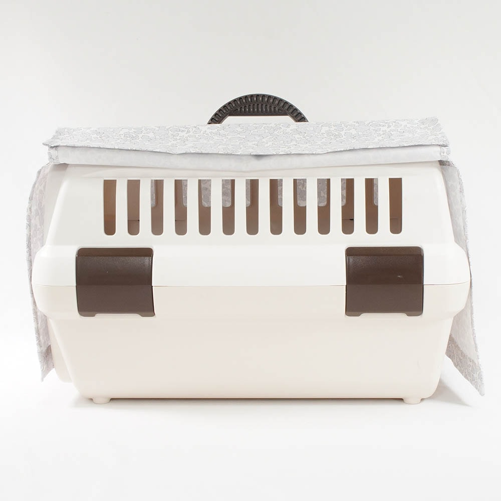 目隠しイージーカバー ショルダーベルト対応 リバティプリント Betsy グレー＜マルチ幅＞ Sサイズ