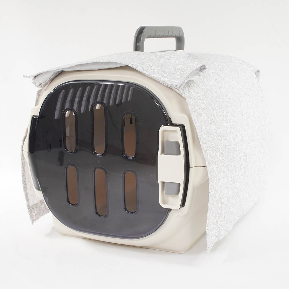 目隠しイージーカバー ショルダーベルト対応 リバティプリント Betsy グレー＜マルチ幅＞ Sサイズ