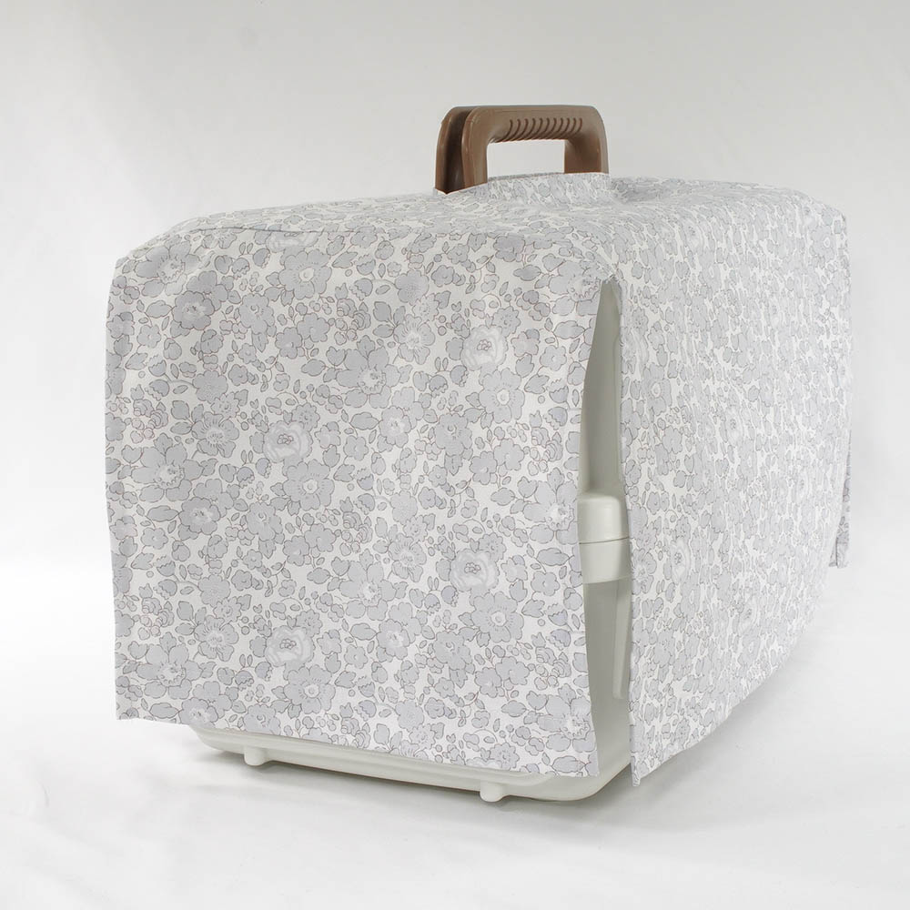 目隠しイージーカバー ショルダーベルト対応 リバティプリント Betsy グレー＜マルチ幅＞ Sサイズ