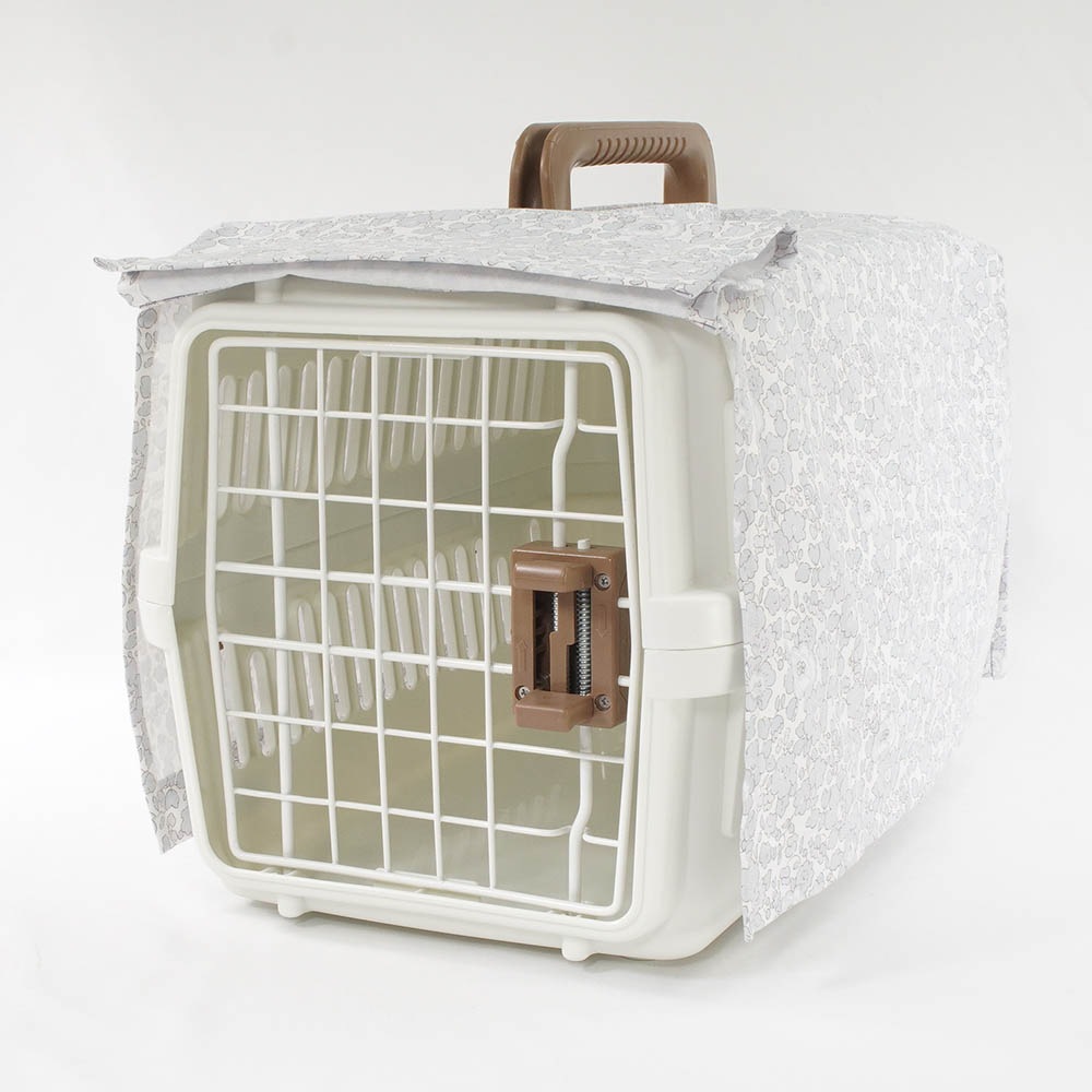 目隠しイージーカバー ショルダーベルト対応 リバティプリント Betsy グレー＜マルチ幅＞ Sサイズ