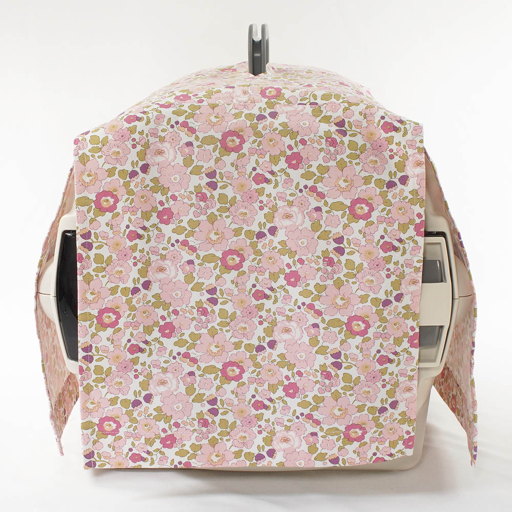 目隠しイージーカバー ショルダーベルト対応 リバティプリント Betsy ピンク<マルチ幅> Mサイズ
