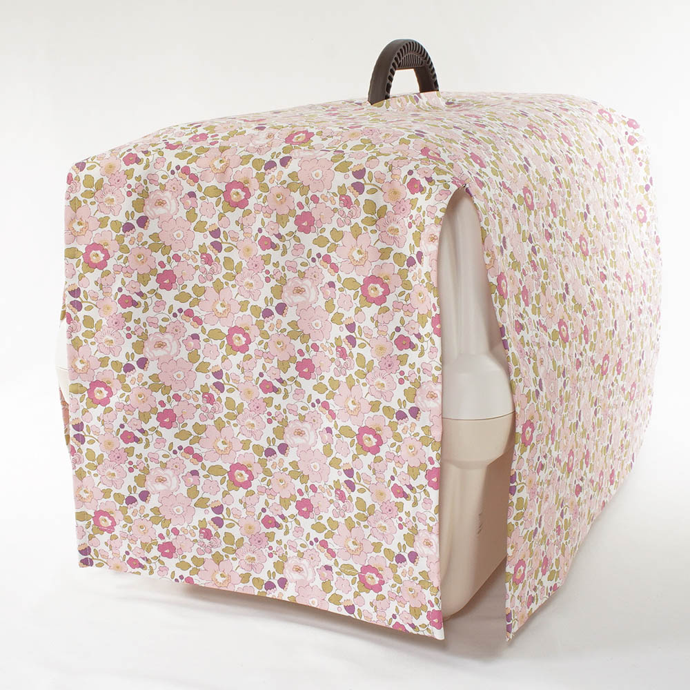 目隠しイージーカバー ショルダーベルト対応 リバティプリント Betsy ピンク<マルチ幅> Mサイズ