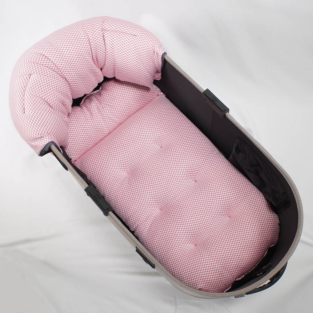 【500円OFF】DOME3レギュラー/ラージ両対応クッションセット 夏用ぷくぷく あごのせクッション＋夏用あごのせ縁無しクッション Mサイズ 東洋紡iCOLD 接触接触冷感 10オンスデニムネイビー
