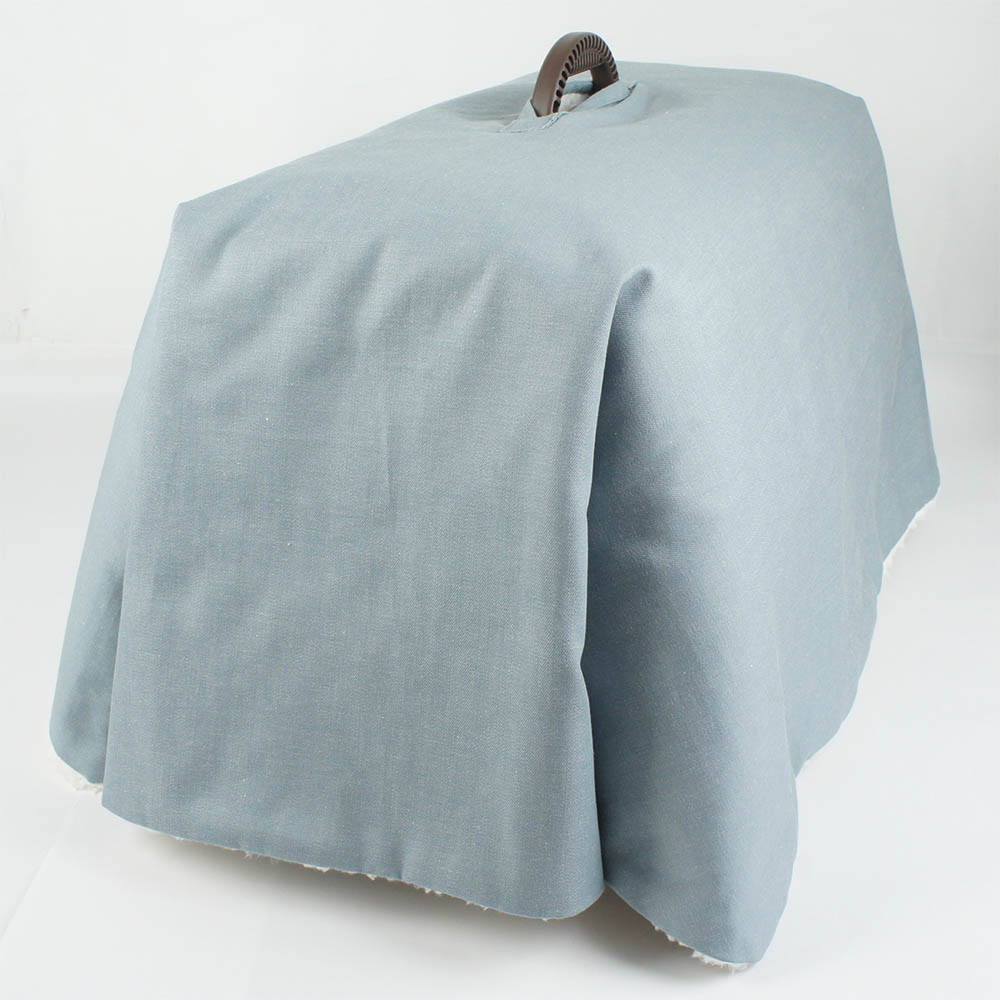 あったか３WAY キャリーカバーブランケット 10オンスデニムサックス ＜マルチ幅＞ Mサイズ（トグルボタン無し）