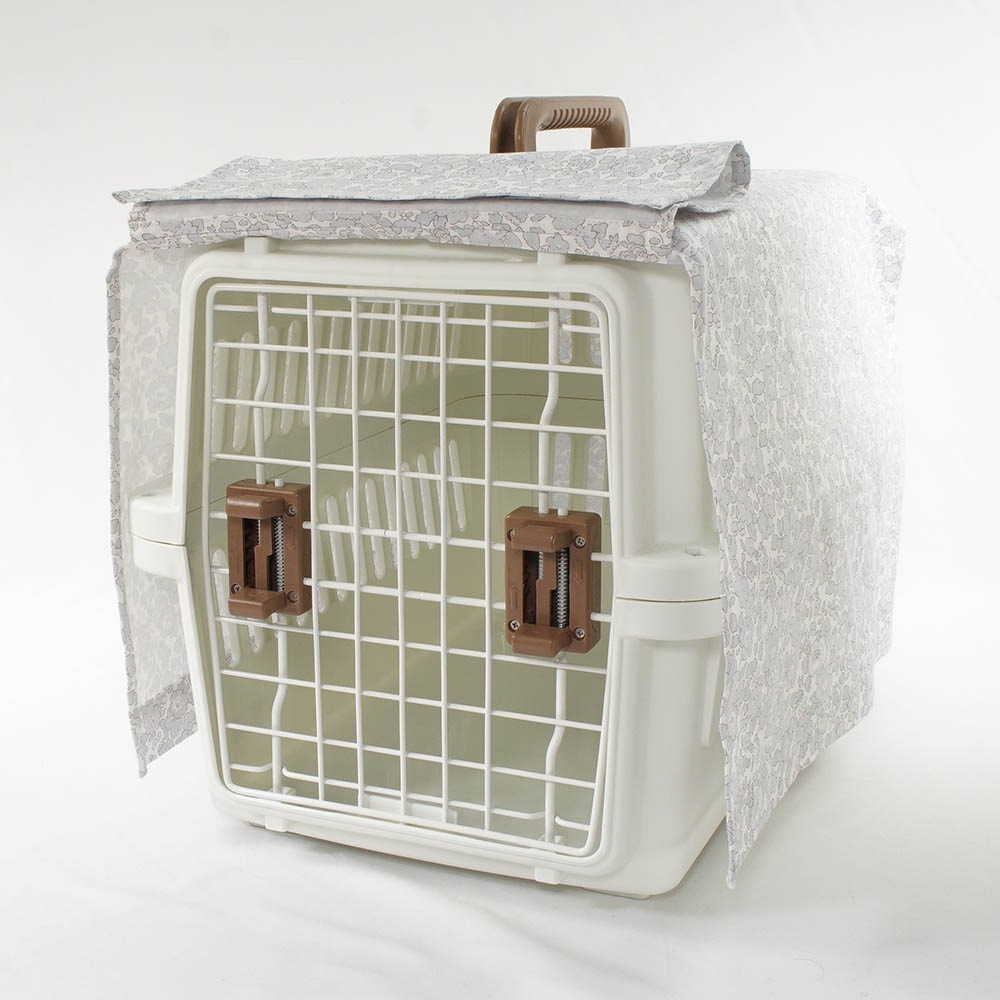 目隠しイージーカバー ショルダーベルト対応 リバティプリント Betsy グレー＜マルチ幅＞ Mサイズ