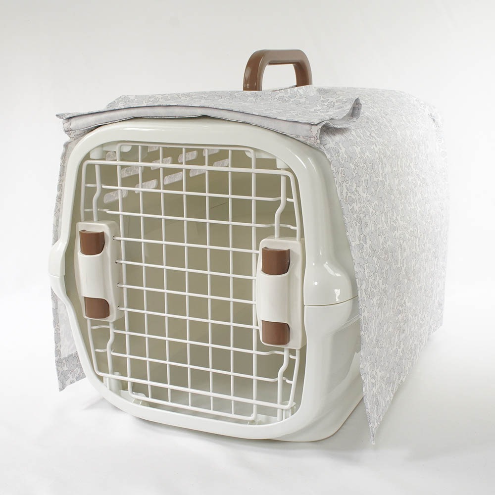 目隠しイージーカバー ショルダーベルト対応 リバティプリント Betsy グレー＜マルチ幅＞ Mサイズ