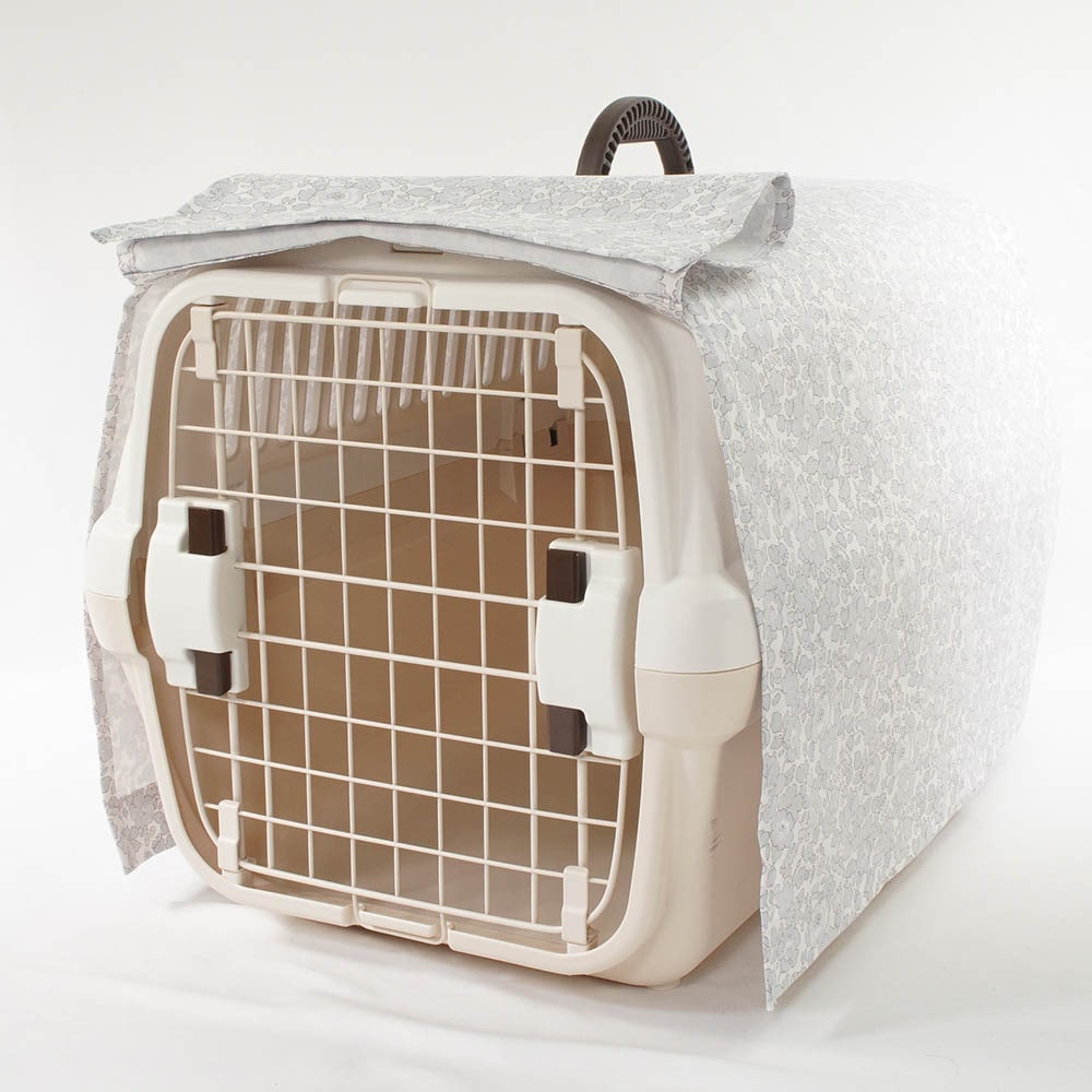 目隠しイージーカバー ショルダーベルト対応 リバティプリント Betsy グレー＜マルチ幅＞ Mサイズ