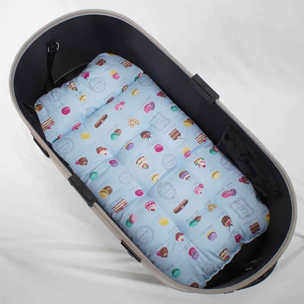 【500円OFF】DOME3レギュラー/ラージ両対応クッションセット 夏用ぷくぷく あごのせクッション+夏用あごのせ縁無しクッション Mサイズ 東洋紡iCOLD 接触接触冷感 マカロンブルー