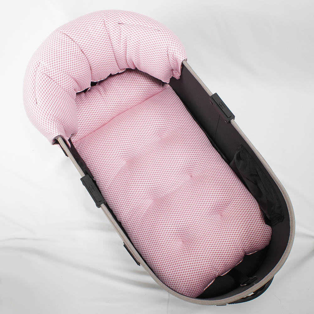 【500円OFF】DOME3レギュラー/ラージ両対応クッションセット 夏用ぷくぷく あごのせクッション＋夏用あごのせ縁無しクッション Mサイズ 東洋紡iCOLD 接触接触冷感 マカロンチョコ