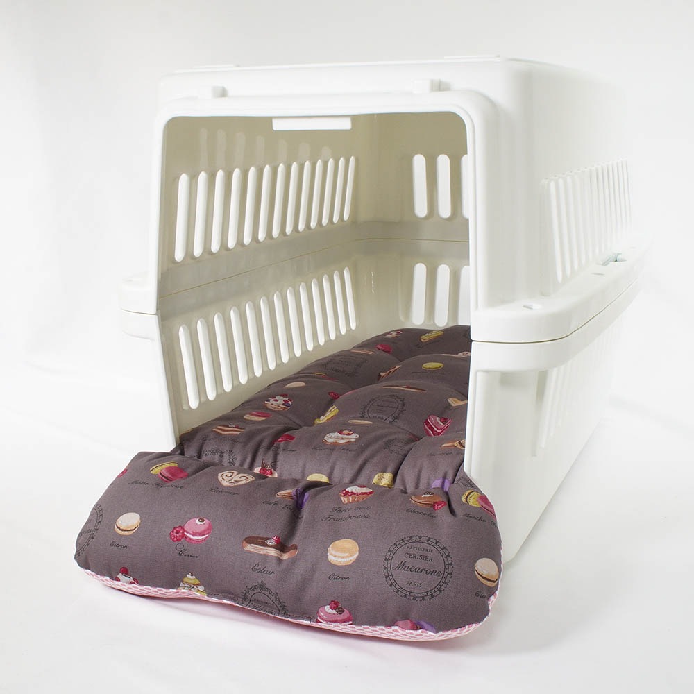 【500円OFF】DOME3レギュラー/ラージ両対応クッションセット 夏用ぷくぷく あごのせクッション＋夏用あごのせ縁無しクッション Mサイズ 東洋紡iCOLD 接触接触冷感 マカロンチョコ