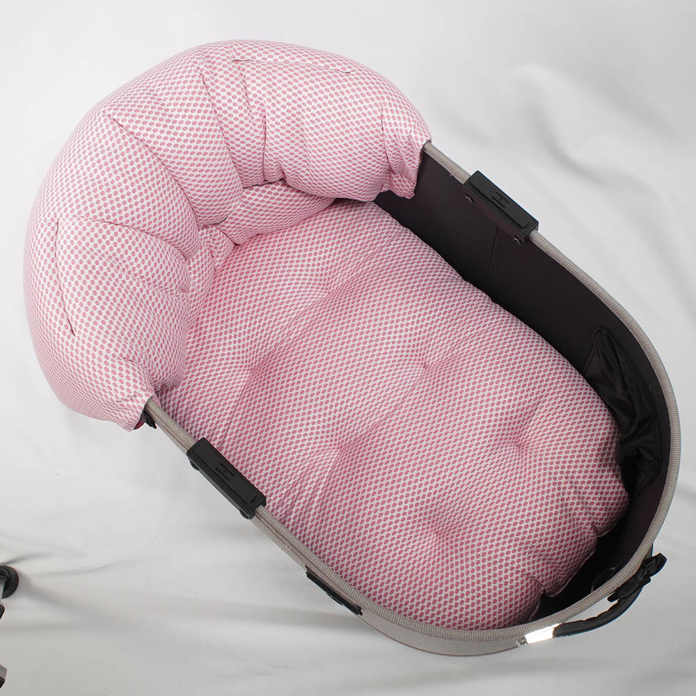 【500円OFF】DOME3レギュラー/ラージ両対応クッションセット 夏用ぷくぷく あごのせクッション＋夏用あごのせ縁無しクッション Mサイズ 東洋紡iCOLD 接触接触冷感 マカロンチョコ