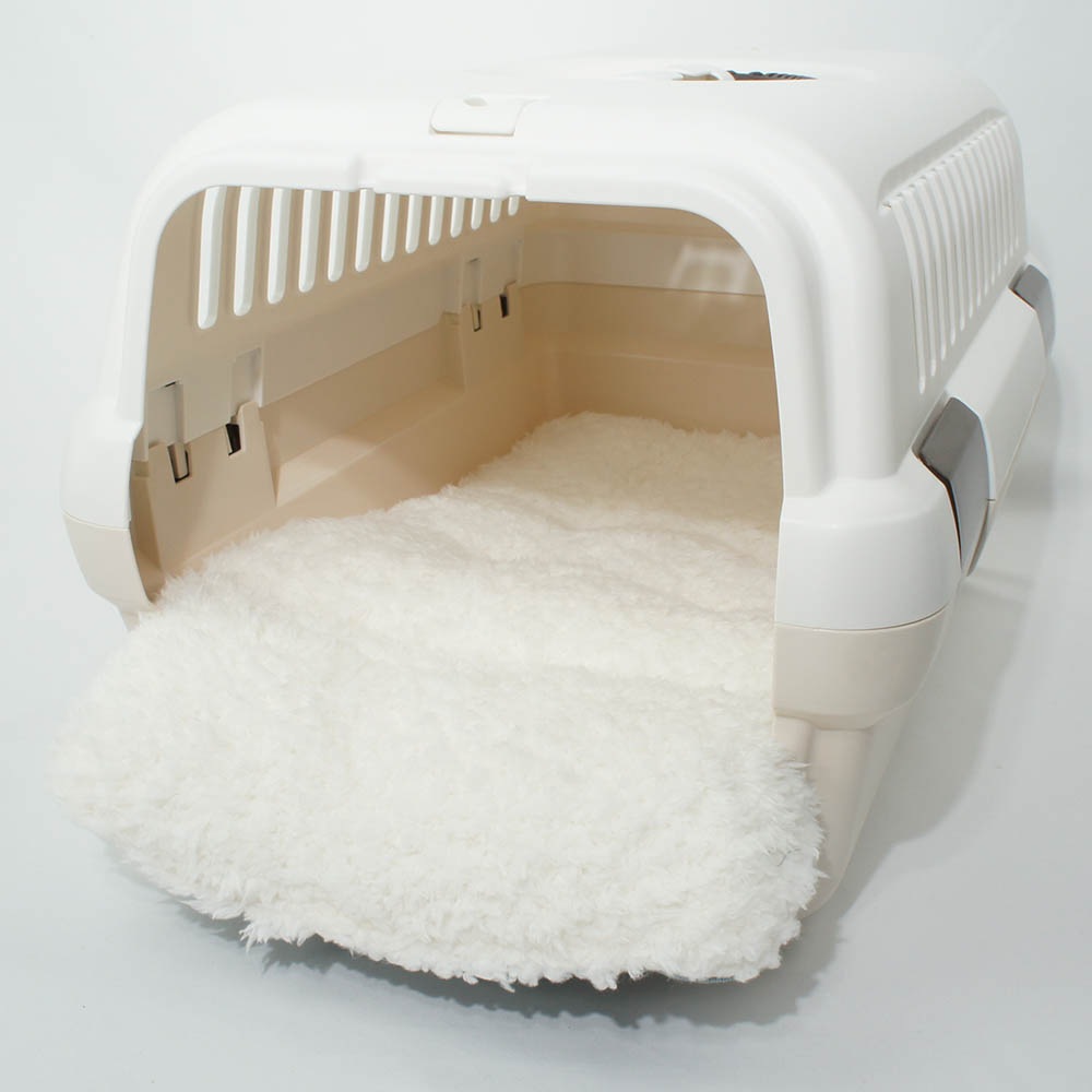 あごのせ縁無しクッション/クレートクッション 10オンスデニムサックスファー Sサイズ