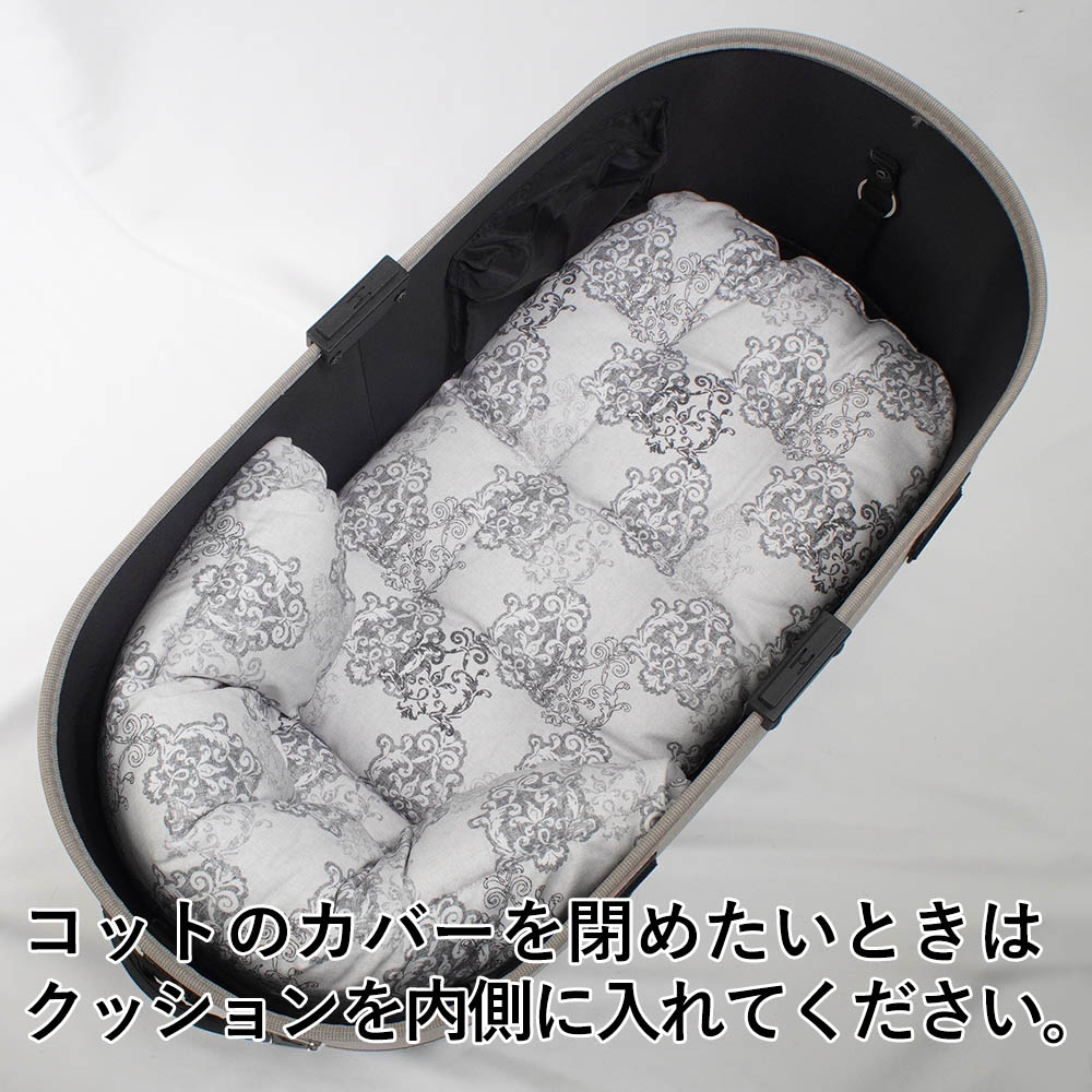 【500円OFF】DOME3レギュラー/ラージ両対応クッションセット 夏用ぷくぷく あごのせクッション＋夏用あごのせ縁無しクッション Mサイズ 東洋紡iCOLD 接触接触冷感 ヴィンテージダマスク