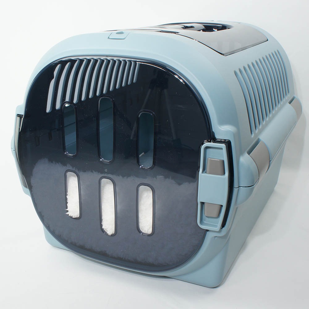 あごのせ縁無しクッション/クレートクッション 10オンスデニムサックスファー Mサイズ