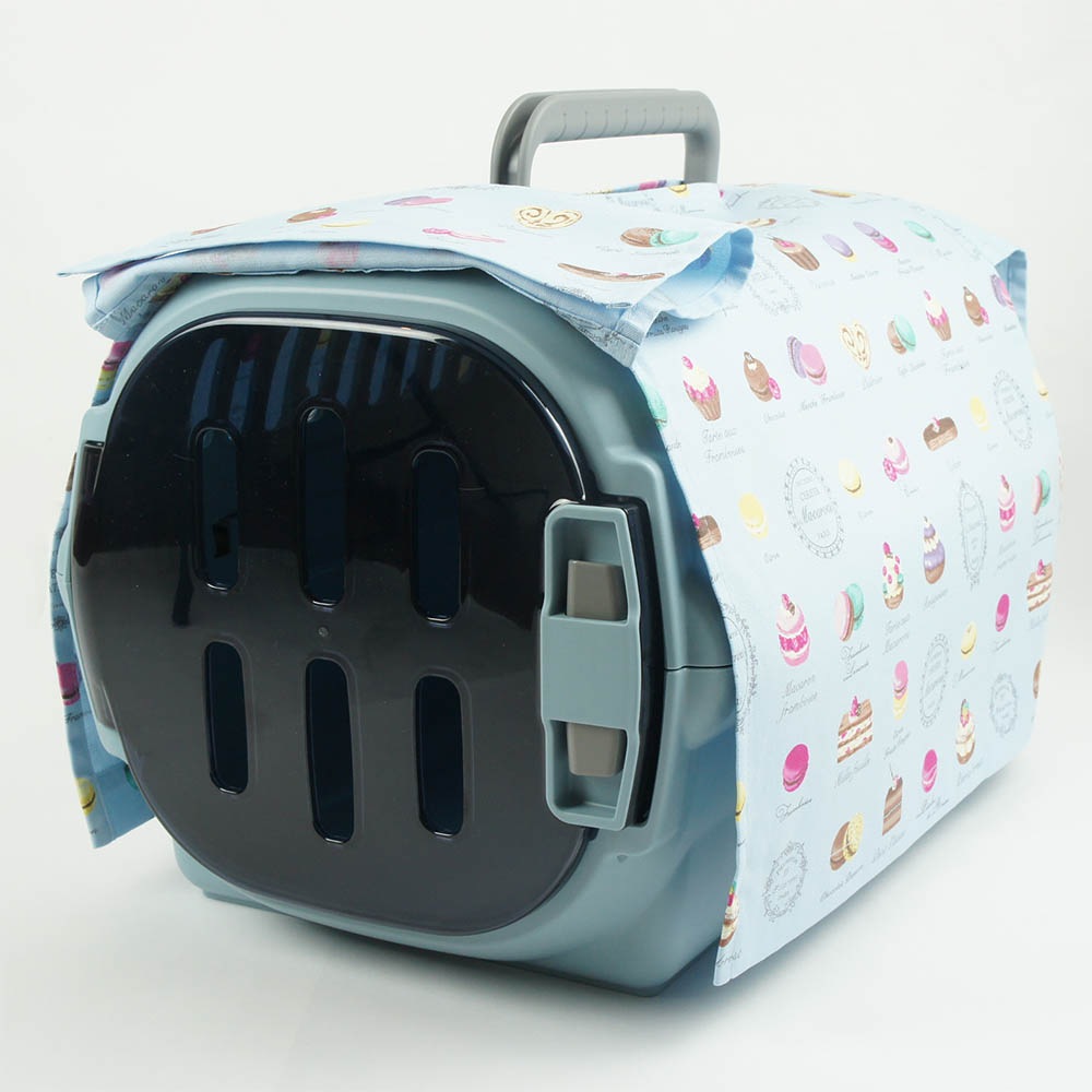 目隠しイージーカバ ショルダーベルト対応 マカロンブルー＜マルチ幅＞ Sサイズ