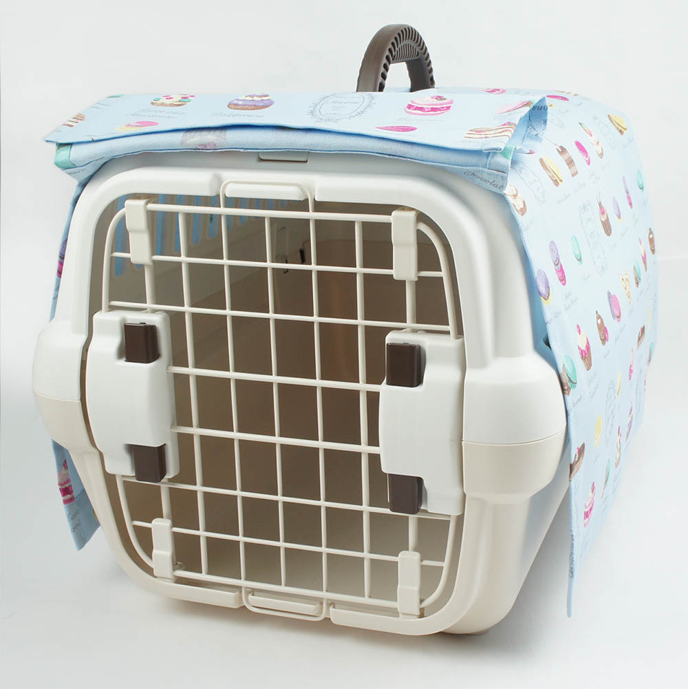 目隠しイージーカバ ショルダーベルト対応 マカロンブルー＜マルチ幅＞ Sサイズ