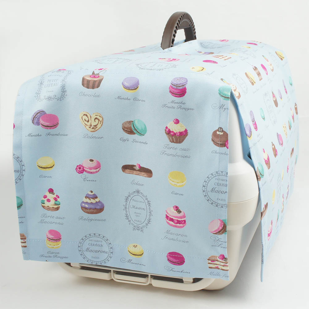 目隠しイージーカバ ショルダーベルト対応 マカロンブルー＜マルチ幅＞ Sサイズ