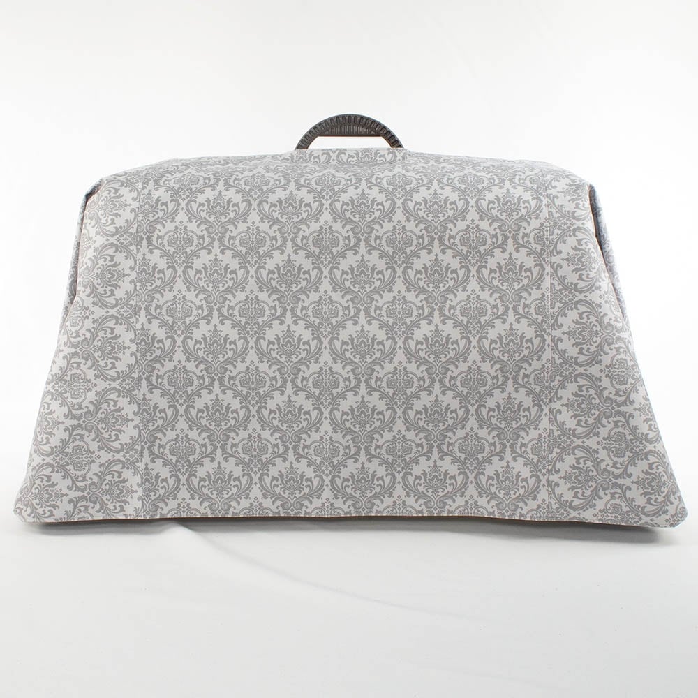 Helen's クレートカバー ダマスクグレー Mサイズ トグルボタン無し