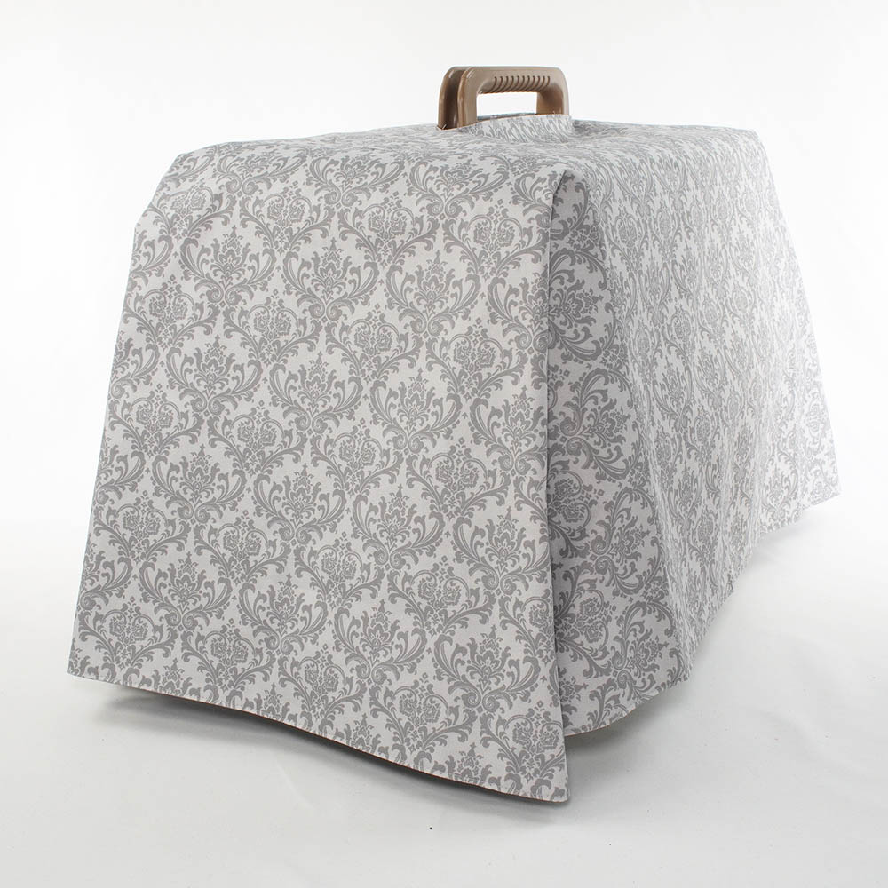 Helen's クレートカバー ダマスクグレー Mサイズ トグルボタン無し