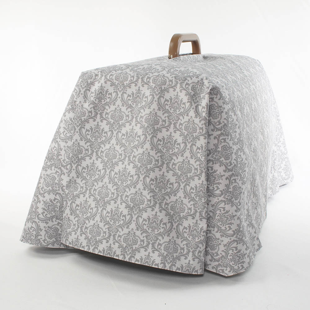 Helen's クレートカバー ダマスクグレー Mサイズ トグルボタン無し