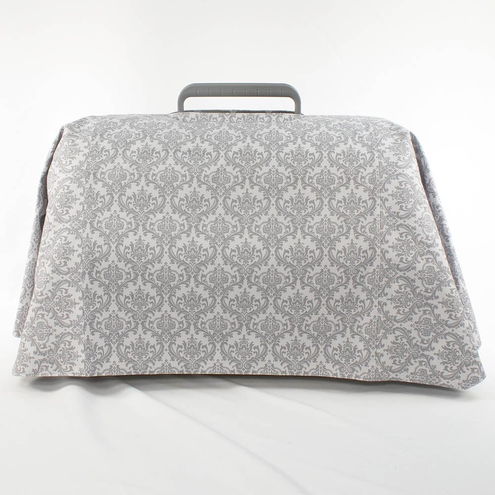 Helen's クレートカバー ダマスクグレー Mサイズ トグルボタン無し