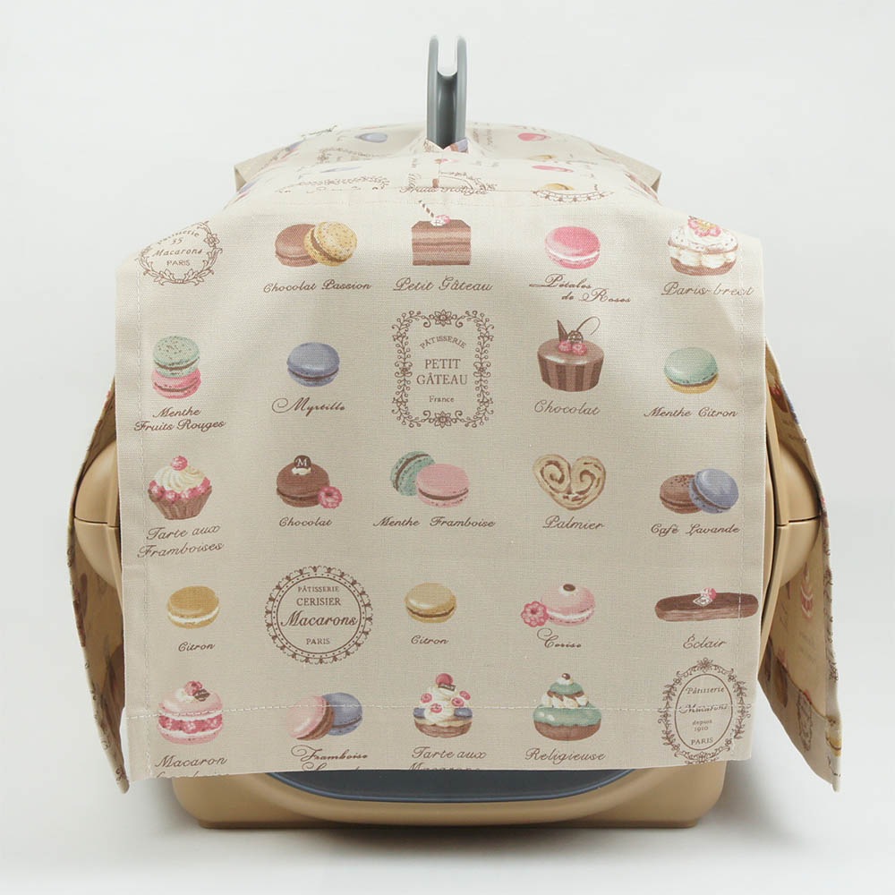 目隠しイージーカバー ショルダーベルト対応 マカロンベージュ＜マルチ幅＞ Sサイズ