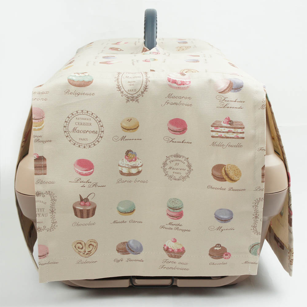 目隠しイージーカバー ショルダーベルト対応 マカロンベージュ＜マルチ幅＞ Sサイズ