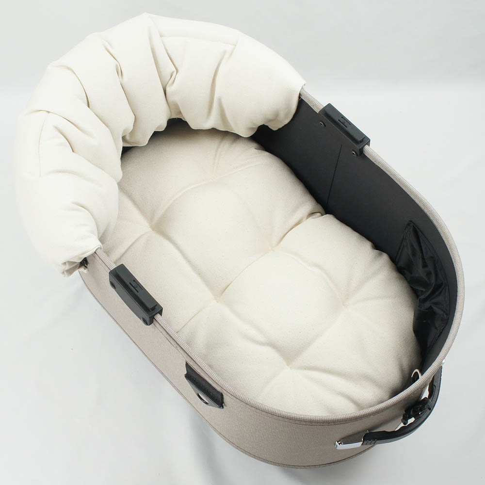 【500円OFF】DOME3レギュラー用クッションセット ぷくぷく あごのせクッション＋縁無しクッションベッド Mサイズ 生成