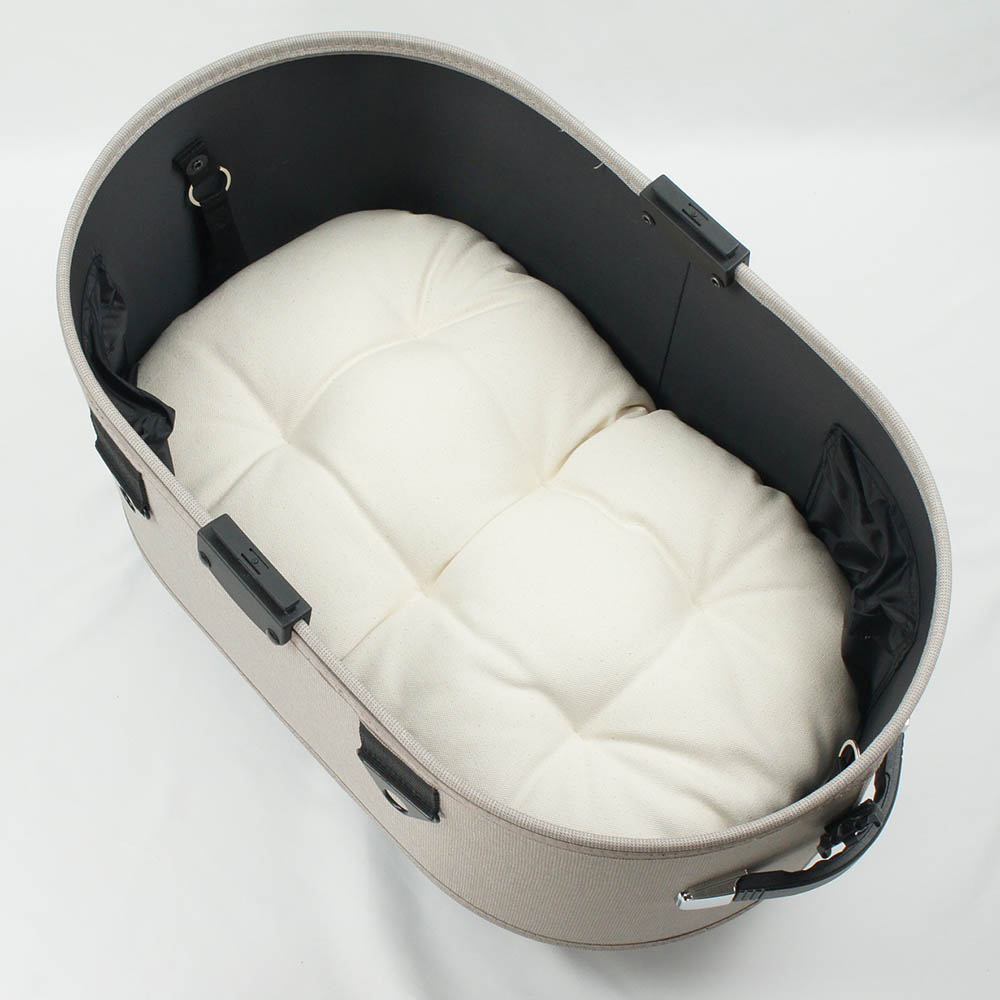 【500円OFF】DOME3レギュラー用クッションセット ぷくぷく あごのせクッション＋縁無しクッションベッド Mサイズ 生成