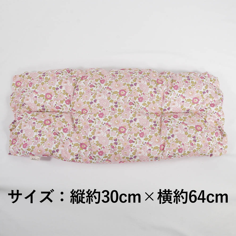 【500円OFF】DOME3レギュラー用クッションセット 夏用ぷくぷく あごのせクッション＋夏用キャリークッションベッド Sサイズ 東洋紡iCOLD 接触冷感 リバティプリント Betsy ピンク
