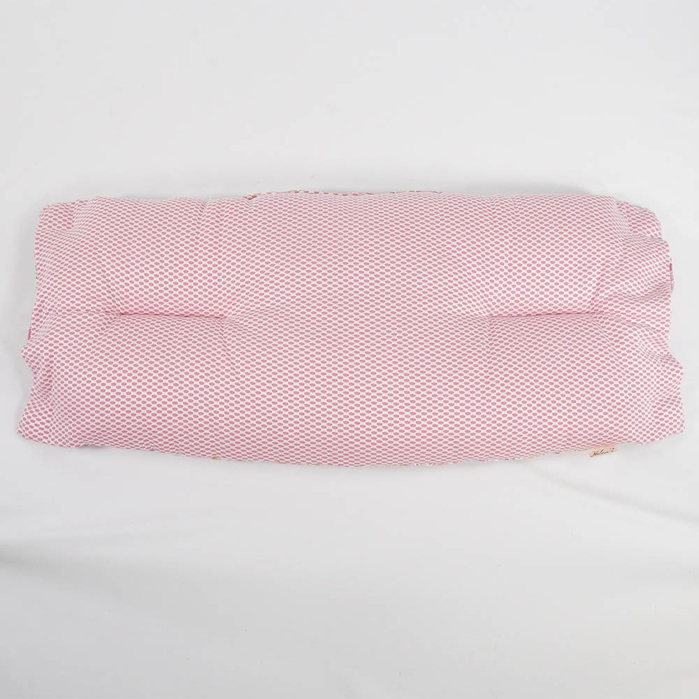 【500円OFF】DOME3レギュラー用クッションセット 夏用ぷくぷく あごのせクッション＋夏用キャリークッションベッド Sサイズ 東洋紡iCOLD 接触冷感 リバティプリント Betsy ピンク