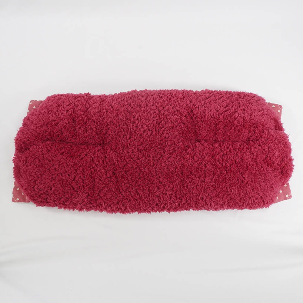 ペットカート・バギー用 ぷくぷく あごのせクッション マカロンピンクファーラズベリー