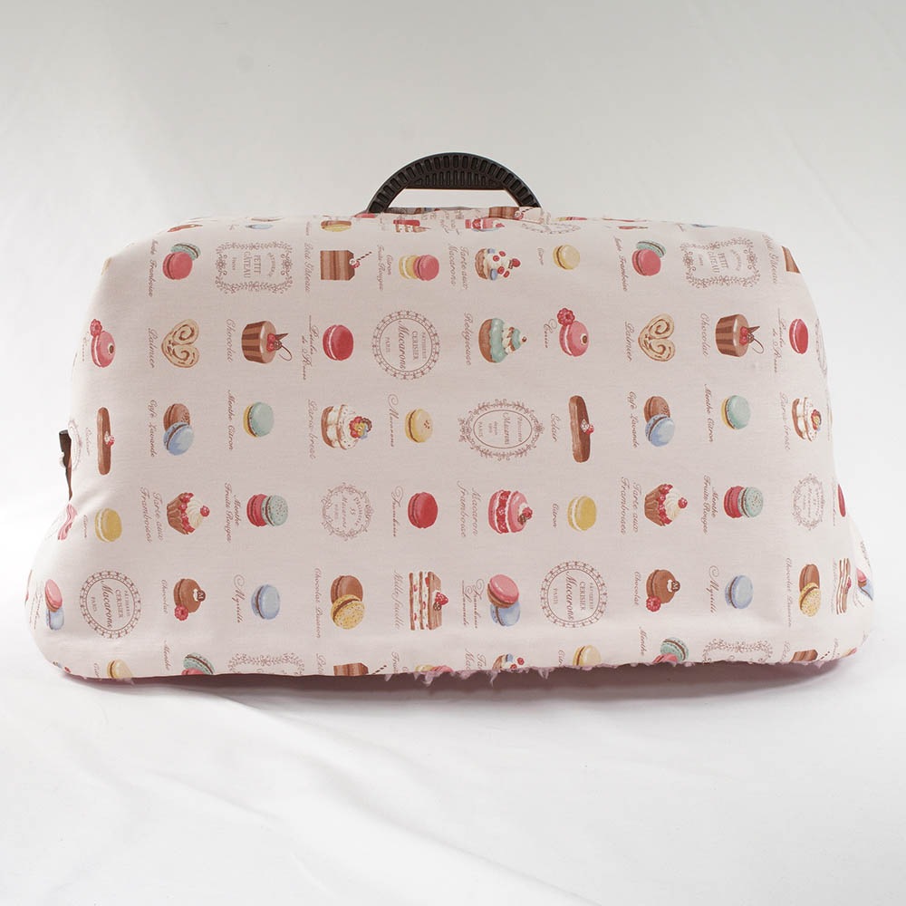 あったか３WAY キャリーカバーブランケット マカロンハニーピンク ＜マルチ幅＞ Sサイズ（トグルボタン付き）