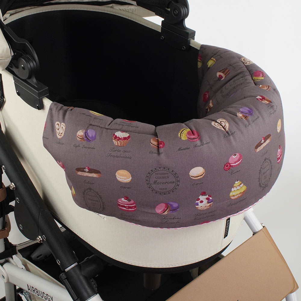 【500円OFF】DOME3レギュラー用クッションセット 夏用ぷくぷく あごのせクッション+夏用キャリークッションベッド Sサイズ 東洋紡iCOLD 接触冷感 マカロンチョコ