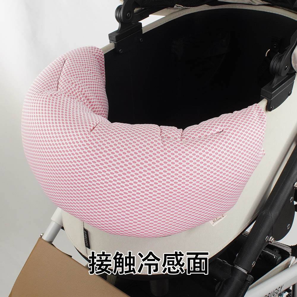 【500円OFF】DOME3レギュラー用クッションセット 夏用ぷくぷく あごのせクッション+夏用キャリークッションベッド Sサイズ 東洋紡iCOLD 接触冷感 マカロンチョコ